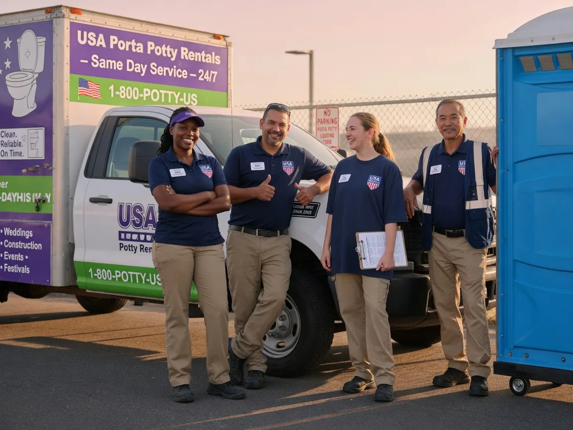 Porta Potty Rental company in Lake Milton, OH